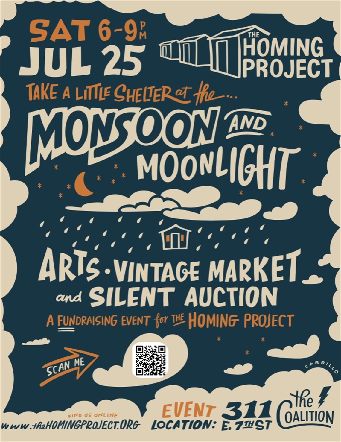 Monsoon & Moonlight Homing Project Flyer